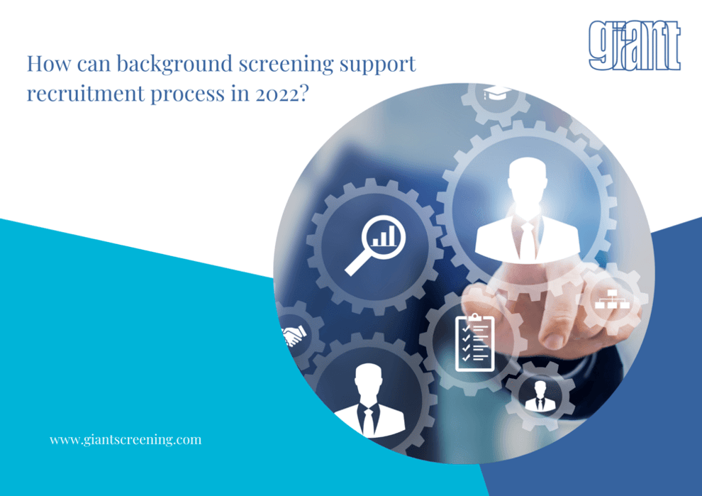 How can background checks support recruitment process
